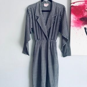 Vintage Jack Mulqueen Silk Dress